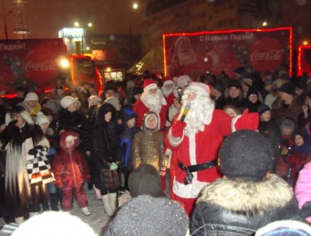_Coca Cola_Караван грузовиков Самара (2)